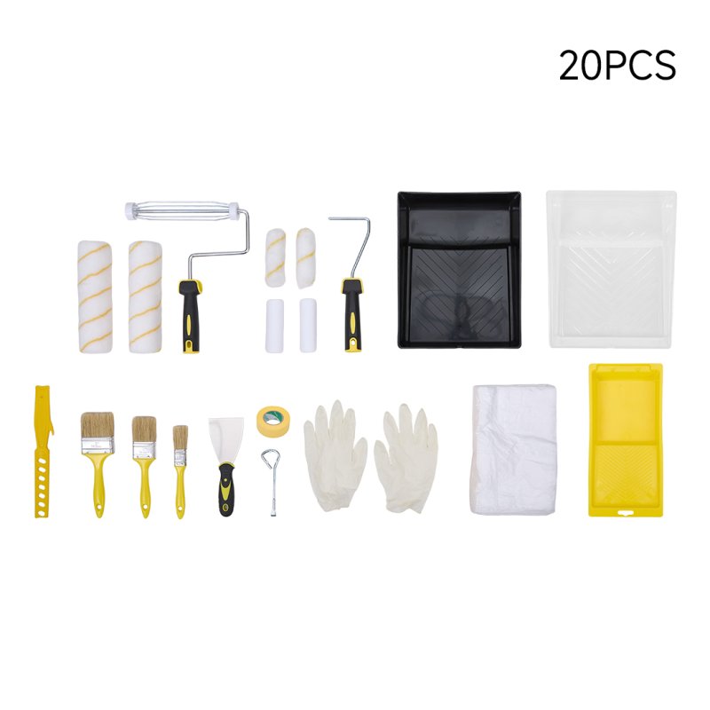 Living and Home 20-Piece Paint Roller & Tray Set