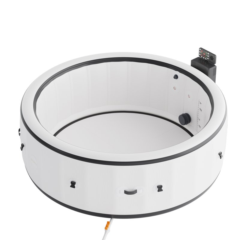 Living and Home Portable Inflatable Hot Tub with 150 Soothing Air Jets
