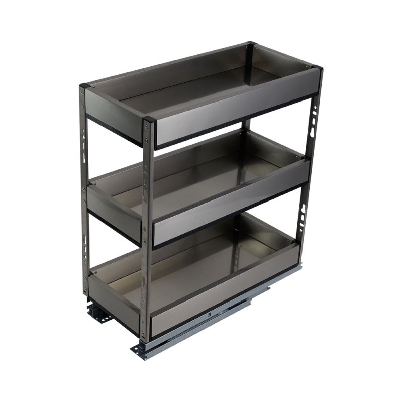3-Tier Kitchen Cabinet Pull Out Shelf Organizer