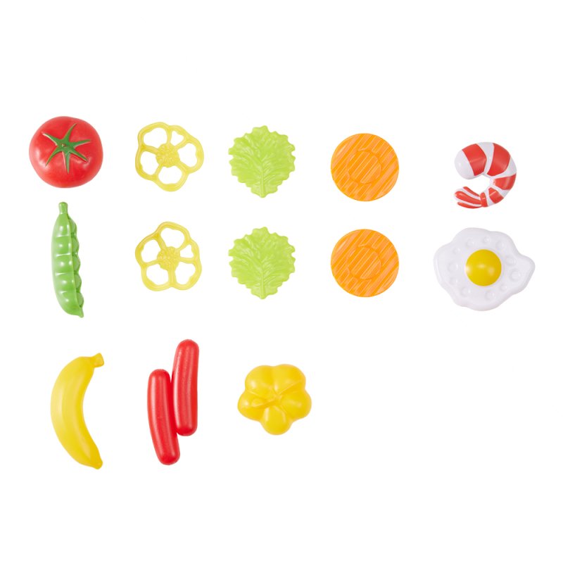 Toddler Kitchen Toy Playset with Real Sounds & Lights