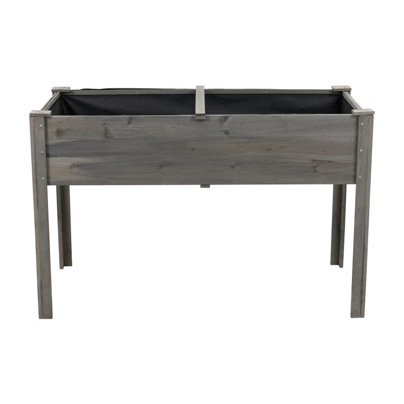 Elevated Rectangular Raised Garden Bed with Drainage Holes