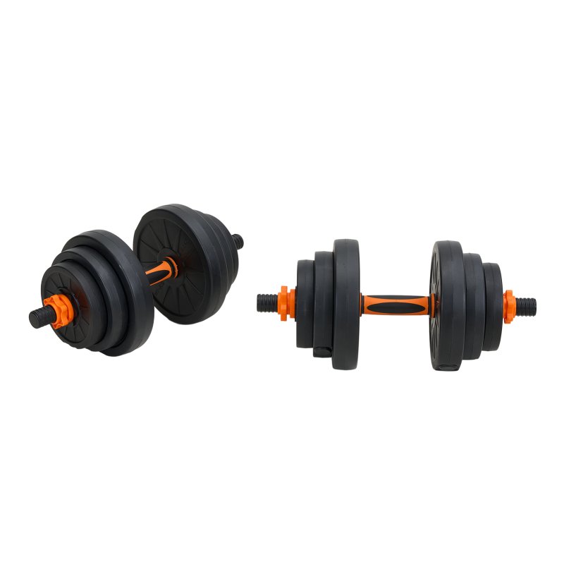 Adjustable 2-in-1 Dumbbell & Barbell Set