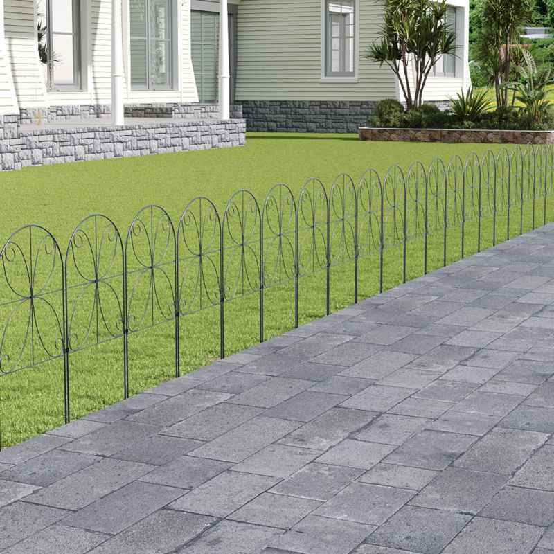 20Pcs Decorative Garden Fence Panels
