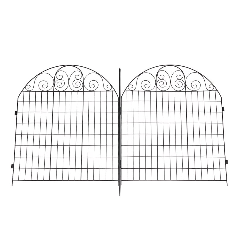 10Pcs Decorative Garden Fence Panels