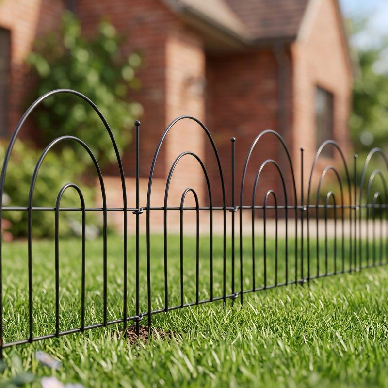 10Pcs Decorative Metal Garden Fences