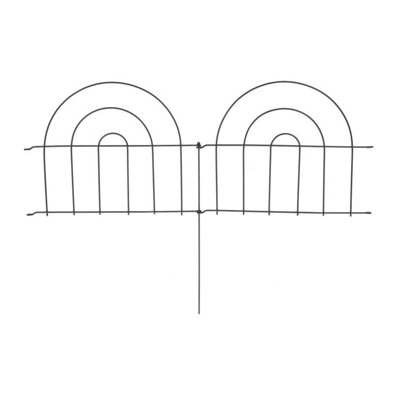 10Pcs Decorative Metal Garden Fences