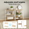 Levede Bamboo Storage Shelf 3-Tier Organiser Shelving Unit Stand Shoe Rack