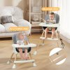 Dekko Adjustable 6-In-1 Baby Highchair Infant Feeding Seat Toddler Table Chair