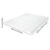 Lavio Mattress Topper Memory Foam Super King Dual Layer Pressure Relief Washable