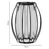 Emitto Crystal Ceiling Light Shade Pendant Lamp shade Table Floor Lamps Black