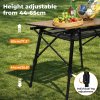 Levede Adjustable Folding Camping Table Aluminium Portable Picnic Desk 90x52cm