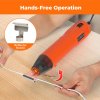 Traderight Hot Air Gun Portable Mini Heat Gun for DIY Crafts Shrink Wrapping