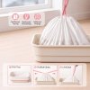 Skylos Cat Litter Bags XL for Standard Trays Heavy Duty Drawstring 30pc Pink