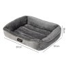 Skylos Orthopedic Dog Bed Soft Arctic Velvet Small Pet Bed Mattress Anti-Slip