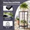 Levede 2 Tier Plant Stand Flower Pot Rack Shelf Planter Holder Indoor Outdoor