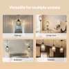 Emitto Crystal Ceiling Light Shade Pendant Lamp shade Table Floor Lamps Black