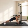 Centra Pull Up Station, 9-Height Adjustable, 150kg Carbon Steel, Black