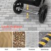 Skylos Pet Stroller Pram Dog Carrier Trailer Strollers 3 Wheels Foldable Large