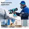 Traderight Cordless Paint Sprayer 18V Electric Spray Gun 1000ml HVLP 6 Nozzles