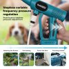 Traderight Cordless Pressure Washer 50Bar/725PSI Dual 4000mAh 6-in-1 Nozzle LCD