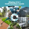 Traderight Cordless Pressure Washer 50Bar/725PSI Dual 4000mAh 6-in-1 Nozzle LCD