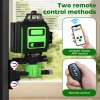 Traderight Laser Level 4D 16 Line Green Self -Leveling with Remote Tripod