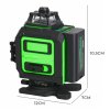 Traderight Laser Level 4D 16 Line Green Self -Leveling with Remote Tripod