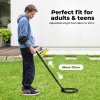 Traderight Deep Professional Metal Detector Hunt Treasure Gold Coins Waterproof
