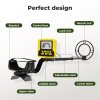 Traderight Deep Professional Metal Detector Hunt Treasure Gold Coins Waterproof