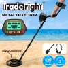 Traderight Metal Detector Professional Waterproof for Beginner 4 Search Mode