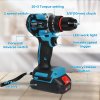 Traderight 96 in 1 Cordless Electric Drill Set Driver Screwdriver Rechargeable