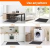 Marlow Anti Fatigue Mat Standing Desk Rug Kitchen Home Office Foam Black 50x80
