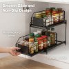 Toque 2 Tier Pull Out Basket Under Sink Kitchen Cabinet Storage Organiser Drawer