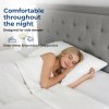 Lavio Side Sleeper Pillow Shreded Memory Foam Adjustable Comfort Bounce Back