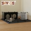 Small Animal Playpen Puppy Rabbit Fence Hamster Exercise Run Enclosure Indoor