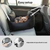 Skylos Dog Car Seat Travel Bed Carrier Portable Pet Booster Seat Washable Puppy