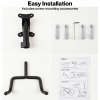 MONVELO Bike Wall Mount Rack Foldable Bicycle Storage Hanger Holder Adjustable