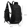 Swifto Hiking Backpack Foldable 20L Water Resistant Daypack Camping Black