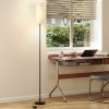 Emitto Led Floor Lamp Bedside Light Dimmable Remote & Foot Switch Bulb Included