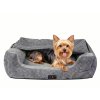 Skylos Dog Bed Cat Cave Bed Small Pet Bed Soft Removable Blanket Washable 51cm