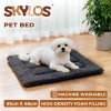 SKYLOS Dog Bed Mattress Soft Plush Cat Bed Non Slip Pet Kennel Crate Mat 61x46cm
