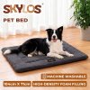 SKYLOS Large Dog Bed Foam Mattress Soft Plush Pet Bed Non Slip Mat XXL 104x71cm