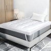 Lavio Mattress Topper Single 10CM Deep Washable Thick Soft Microfibre with Strap