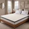 Lavio King Mattress Topper Memory Foam Dual Layer Hotel Quality Bed Protector