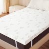 Lavio Memory Foam Mattress Topper 7cm Single Dual Layer Pressure Relief Washable