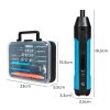 Traderight 4V Cordless Electric Screwdriver Set Fast-Charging 1500mah Power Tool