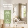 Yezi Wall Mirror Tempered Glass HD Explosion-proof Vanity Bathroom 45x60cm