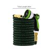 Traderight Expandable Garden Hose 10m to 30m 10-Pattern Nozzle Kink-Free Green