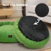 Skylos Dog Bed Donut Soft Large Cat Beds For Calming Pet Anti Anxiety Washable M