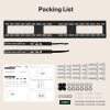 Levede TV Wall Bracket Slim for 32-85 In Flat LED LCD OLED Plasma VESA 800x400